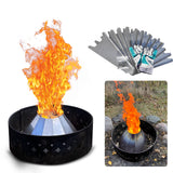 Patent Pending LOGI Flame Enhancer Fire Pit *Fire Ring pictured not included*