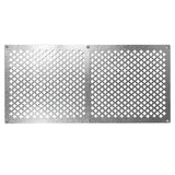 Tjernlund Underaire Steel Crawl Space Vent, 18" x 10" Foundation Vent Screen